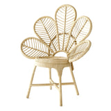 Kenay Home Flower Chaise de Salon, rotin, 70 x 50 x 92 cm