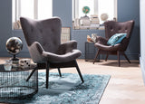 Lot de 2 Tables Basses Rondes en Verre Moderne