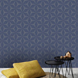 Statement Feature Wallpapers Sparkle étoiles Papier Peint métallique Brillant Moderne géométrique de Luxe 4 Couleurs Holden