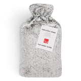 Blumtal - Bouillotte Peluche - Bouillotte Eau Chaude - Gris - 1.8L