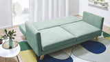 Bobochic TRIPLO Canapé 3 Places Convertible Menthe, 216 x 105 x 76 cm