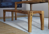 Banc 188x44cm - Bois massif de palissandre laqué - ANCONA #0109