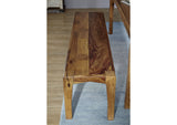 Banc 188x44cm - Bois massif de palissandre laqué - ANCONA #0109