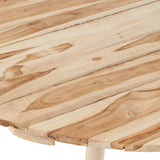 House Doctor Table de Salle à Manger Nature 130 x 130 cm
