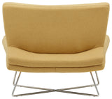 Marque Amazon - Rivet Farr Lotus - Chaise d'appoint, Canari