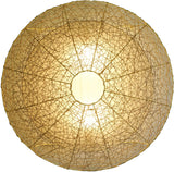Guru-Shop Applique / Applique Primavera - à Bali Fabriqué à la Main à Partir de Matériaux Naturels, le Rotin, 75x75x15 cm, Applique Natureelights en Matériau Naturel