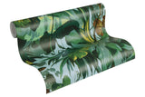 A.S. Création Papier peint vinyle Dekora Natur 958981 6 Bleu/marron/vert
