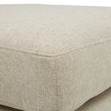 Marque Amazon - Rivet Sloane - Repose-pieds moderne style vintage à pieds en biais, largeur 81,3 cm, Coquille d'-uf