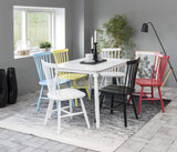 AC Design Furniture Chaise, Bois, Weiß