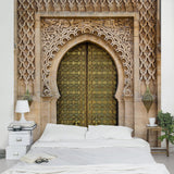 Papier peint intissé - Oriental Gate - Mural Carré, HxL: 192cm x 192cm