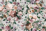 Komar Xxl4-051 Komar Victoria Bouquet de fleurs papier peint - (368 x 248 cm) - Blanc, Vert, Rouge, Orange, Violet, Jaune, gris, Bleu, Rose (1 pièce)